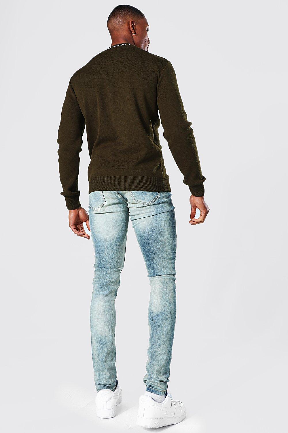 Jeans uomo stretti on sale strappati